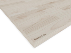 - DECOUPE -Tab Lam/collé HEVEA- ép 56mm